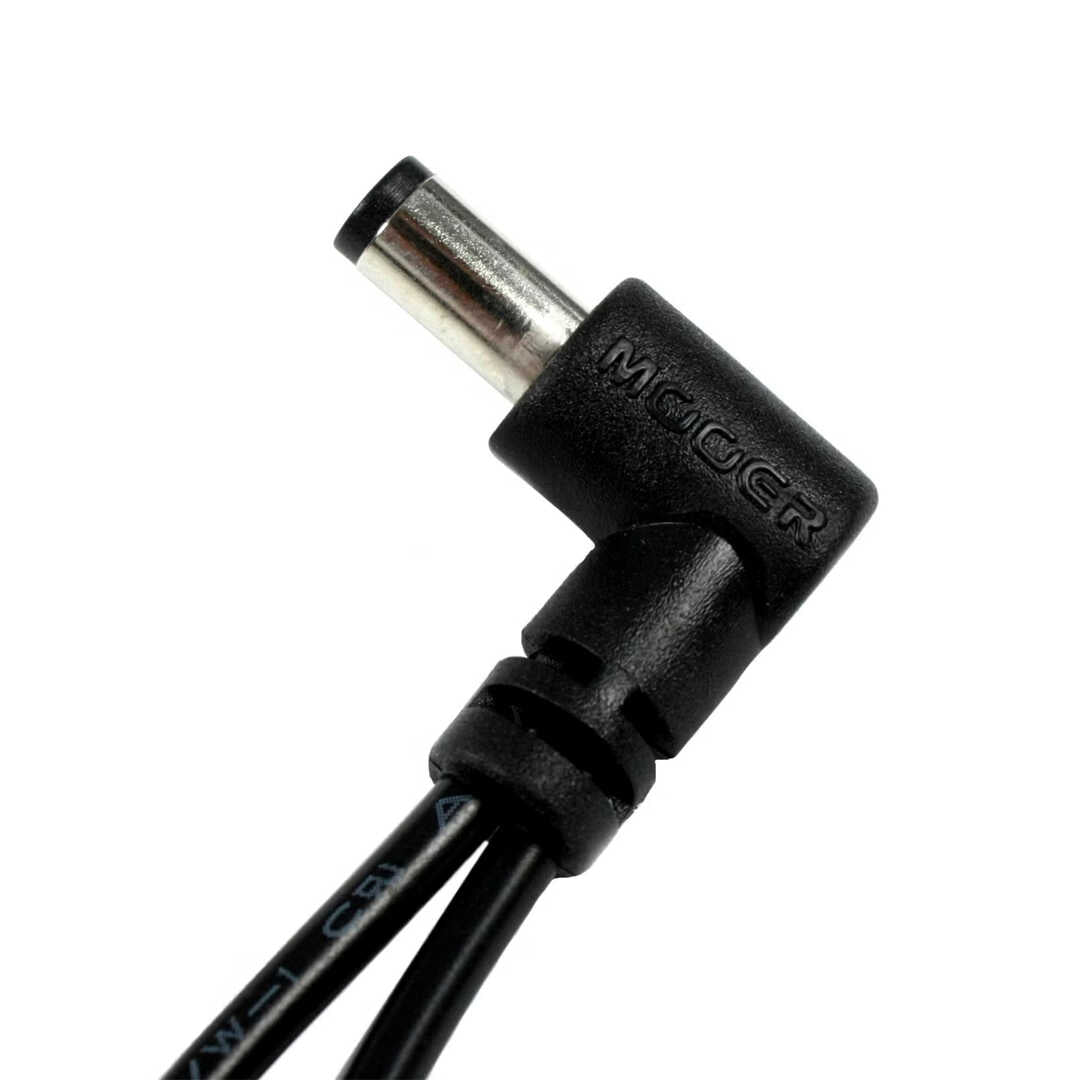 Mooer PDC-5A Five-Chain Power Cable (Angled Jacks)